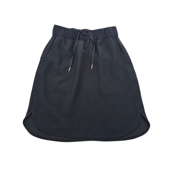 Women's - Lululemon On the Fly Black Athletic Skirt, Size 4 - Picture 2 of 9